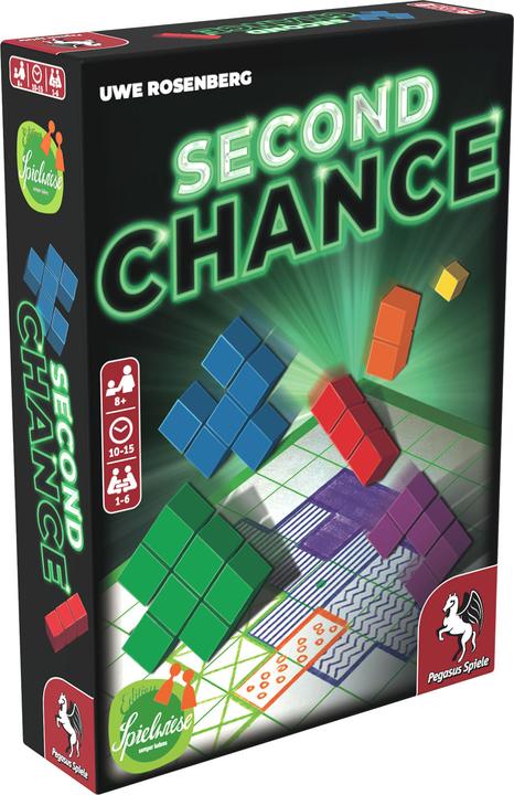 Image du produit Pegasus 18339G - Second Chance, 2ème édition (Edition Spielwiese), jeu de cartes, 1-6 joueurs (Anglais)