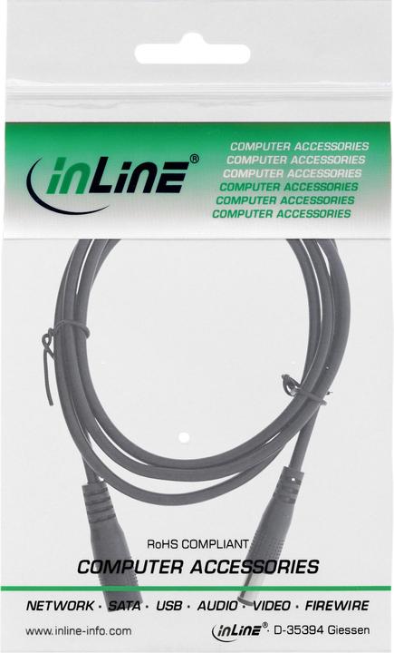 Produktbild InLine DC Verlängerungskabel (1 m)