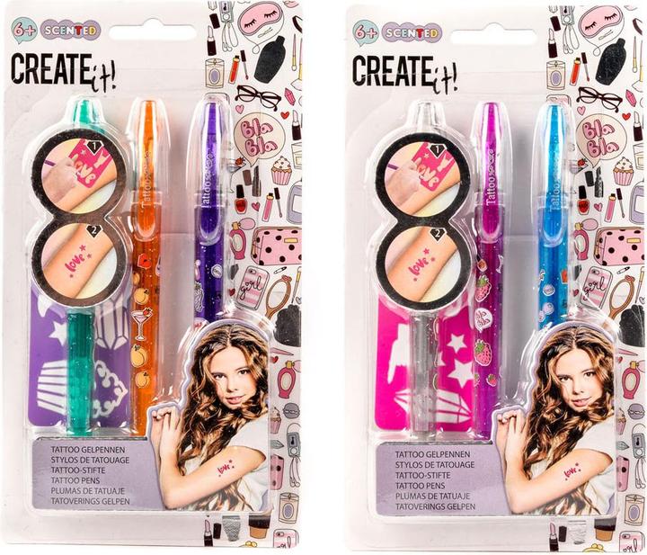 Actual product image Create It! Create it. Tattoo scent pens