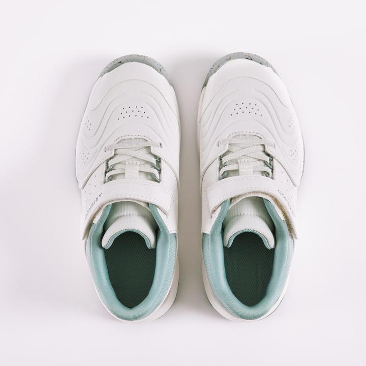 Produktbild Kuikma Kinder Tennisschuhe mit Klettverschluss - TS Strong Kd weiss (32)