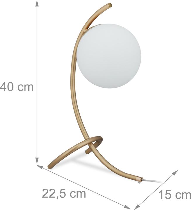 Produktbild Relaxdays Tischlampe (E27)