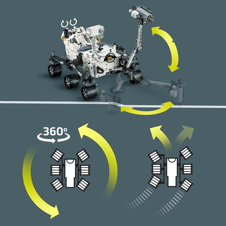 Image du produit LEGO NASA Mars Rover Perseverance (42158, LEGO Technic)