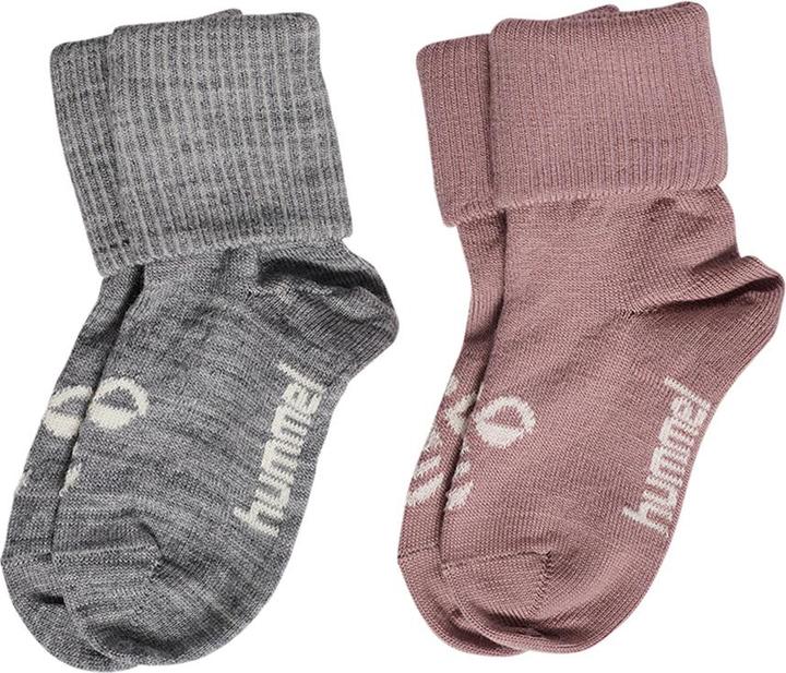 Produktbild hummel hmlMINI WOOL 2-PACK SOCKS (21 - 23)