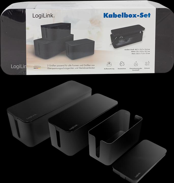 Produktbild LogiLink Kabelbox-Set