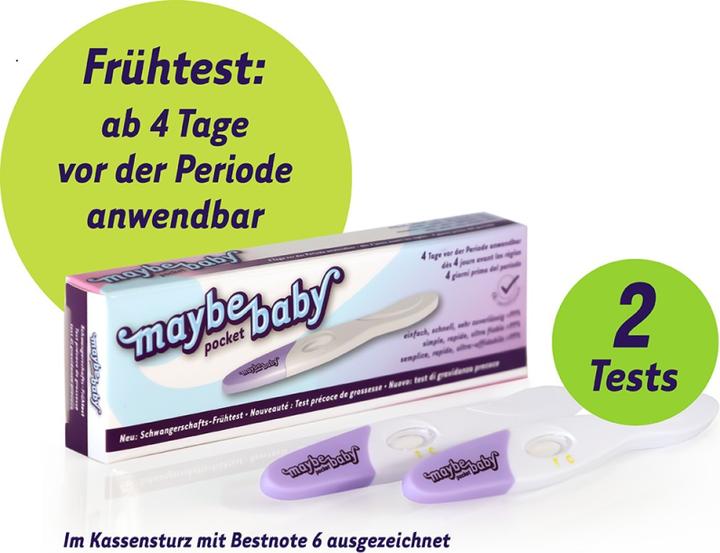 Produktbild maybe-baby Schwangerschaftstest (1 x)