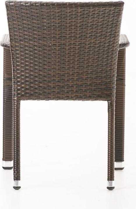 Produktbild Swisshandel24 Polyrattan Stuhl Leonie, braun