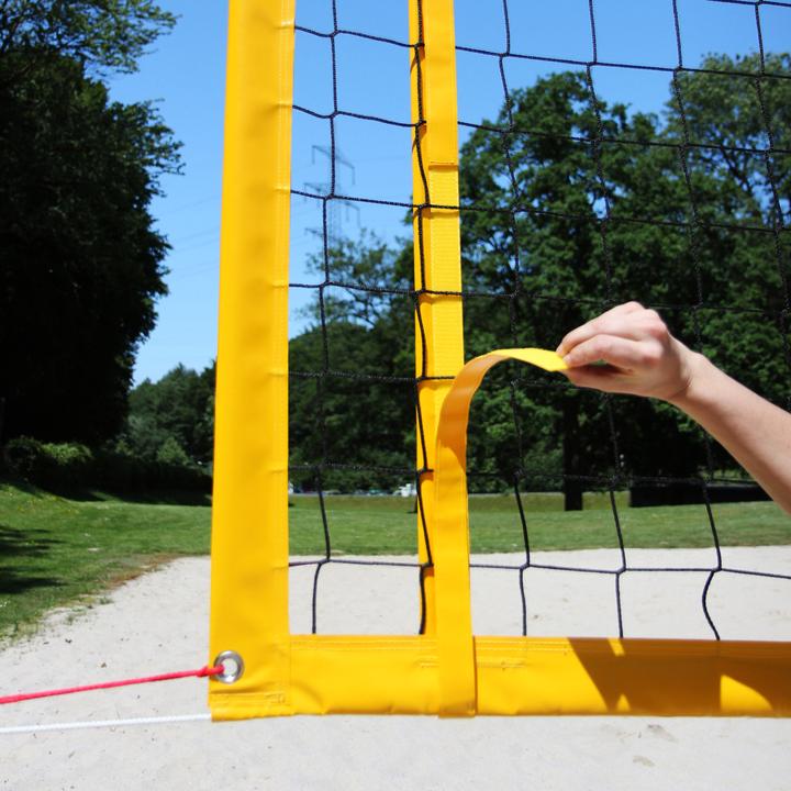 Actual product image Funtec Beach Volleyball Net Antennae Plus, 2-Piece, Velcro Antenna Pockets, Optimal For The Free Time