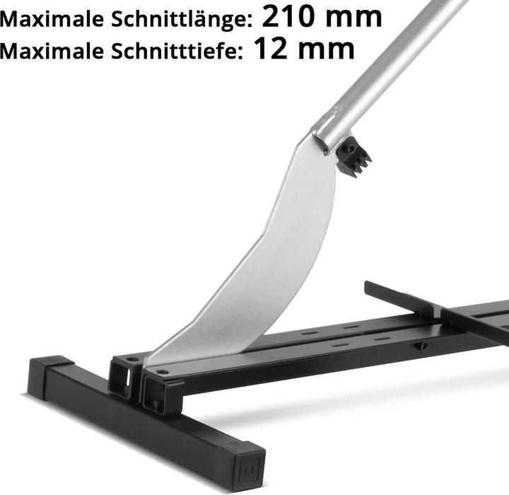 Produktbild Stahlwerk Laminatschneider/ Vinylschneider/ Laminatcutter 210 mm Schnittbreite
