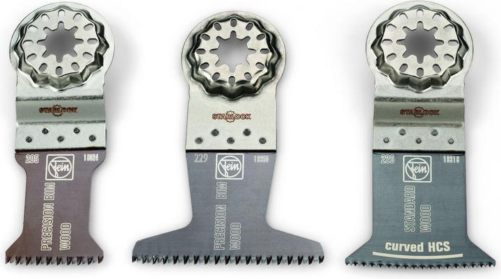Fein Tauchsägeblatt E-Cut Combo Starlock Wood, 3-teilig