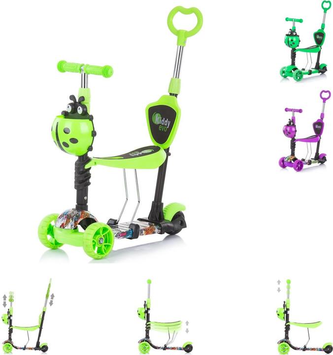 Produktbild Chipolino Kinderroller 3 in 1 Kiddy Evo