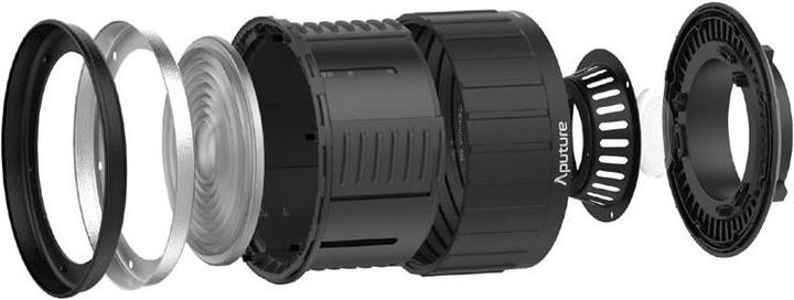 Actual product image Aputure Fresnel 2x Mount (14.10 cm)