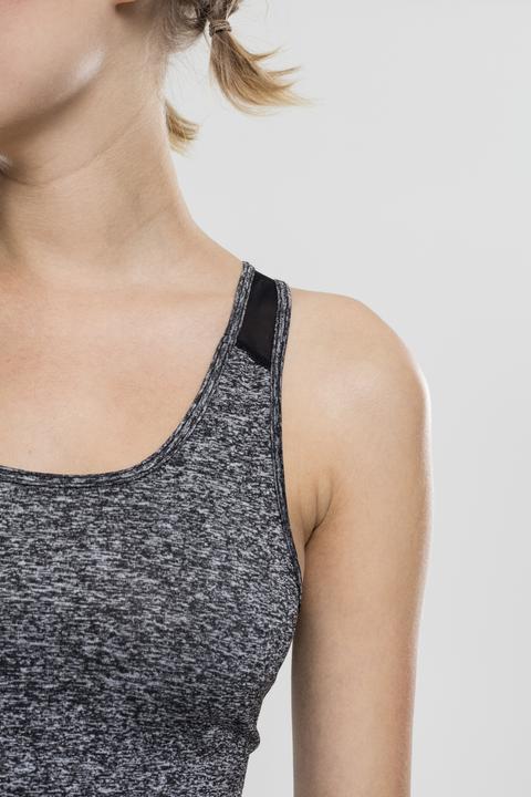 Immagine prodotto Urban Classics Top da allenamento attivo da donna in melange (XL)