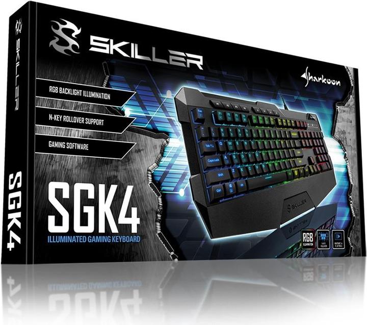 Produktbild Sharkoon Skiller SGK4 (US, Kabelgebunden)