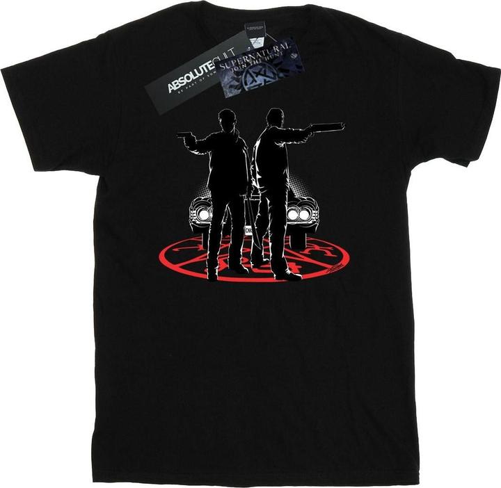 Supernatural Sam And Dean Silhouette TShirt (XXL)