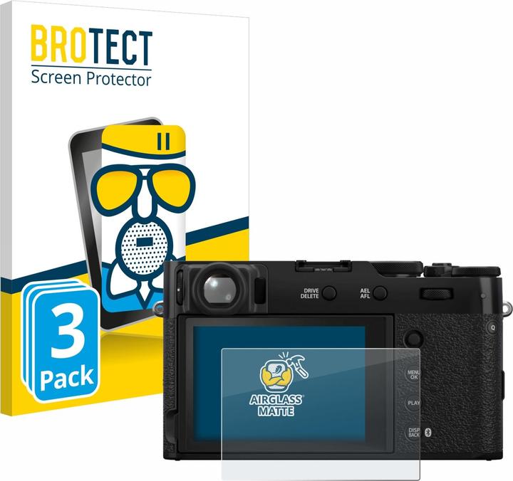 Image du produit BROTECT AirGlass Film pour vitres blindées Mat (Protecteur d'écran, X100VI)