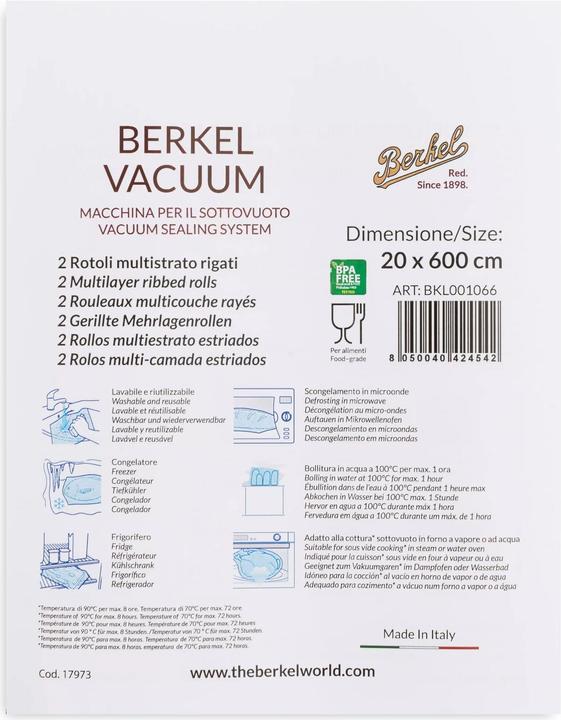 Produktbild Berkel Folienrollen (2 x)