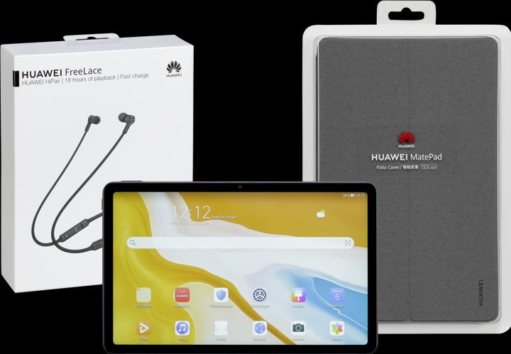 Immagine prodotto Huawei MatePad WiFi 64GB grigio incluso auricolare e cover (Solo WiFi, 10.40", 64 GB, Grigio)