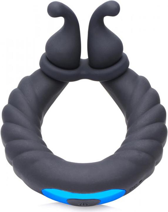 Actual product image Pipedream 10X Cobra Dual Stimulation Silicone Cock Ring (8.60 cm)