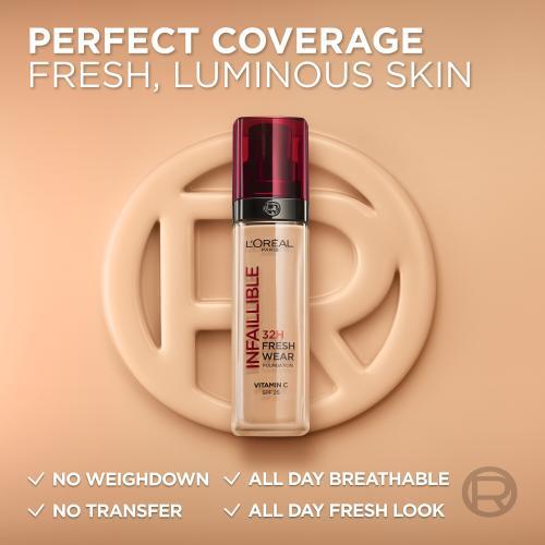 Actual product image L'Oréal Paris Infaillible (125 Natural Rose)
