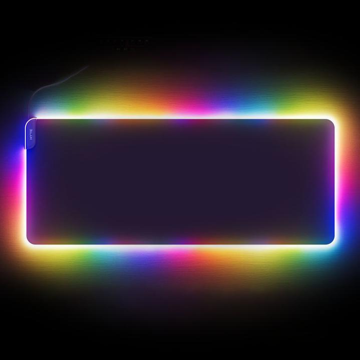 Produktbild Hyte CNVS Gaming Mauspad, ARGB - schwarz (XXL)