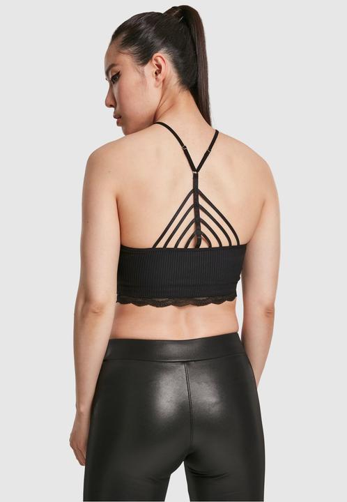 Actual product image Urban Classics Ladies Laces String Top (XS)