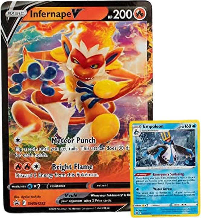 Produktbild Pokémon Infernape V Box (Englisch, Booster Pack)