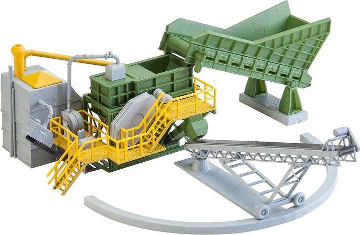 Actual product image Faller Jaw crusher with conveyor belt