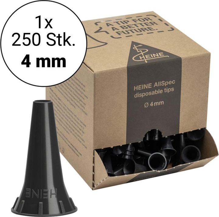 Immagine prodotto Heine AllSpec Einweg-Tips 4.0 mm - 250 Otoskop-Trichter