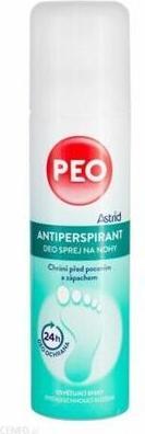 Actual product image Astrid Peo Antiperspirant Deo Foot Spray (Spray, 150 ml)