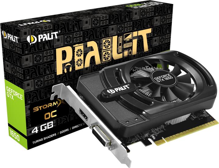 Produktbild Palit GeForce GTX 1650 StormX OC (4 GB)