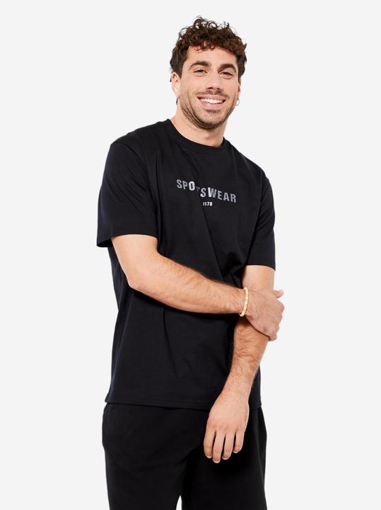 Domyos T-Shirt Herren - Essentials 500 bedruckt schwarz (XXL)
