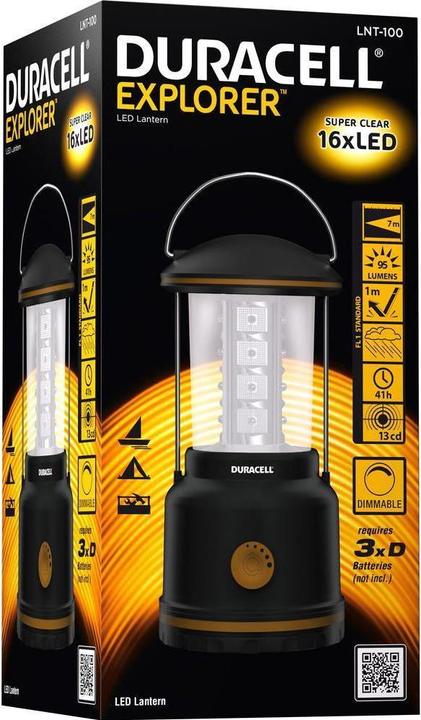 Actual product image Duracell Explorer LNT-100 (23 cm, 95 lm)