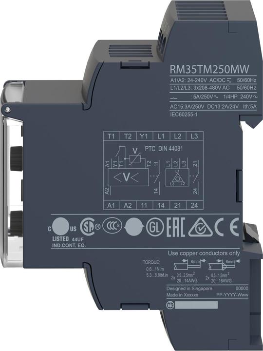 Actual product image Schneider Electric Control relay 1-100V