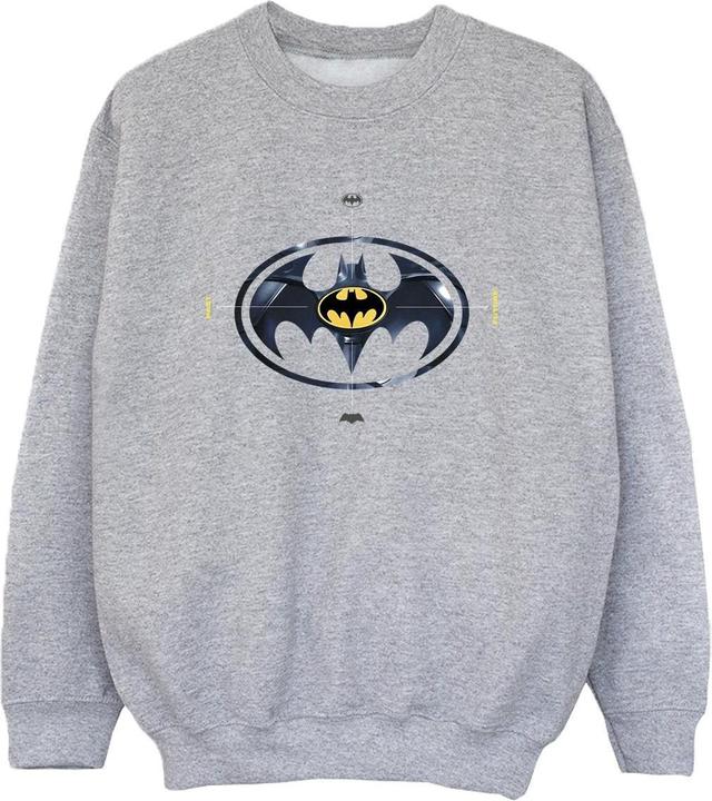 The Flash Batman Metal Logo Sweatshirt Jungen