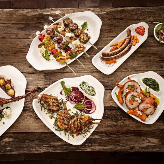 Produktbild Villeroy & Boch BBQ Passion Würstchenteller Set 2 Stück (2 Stück)