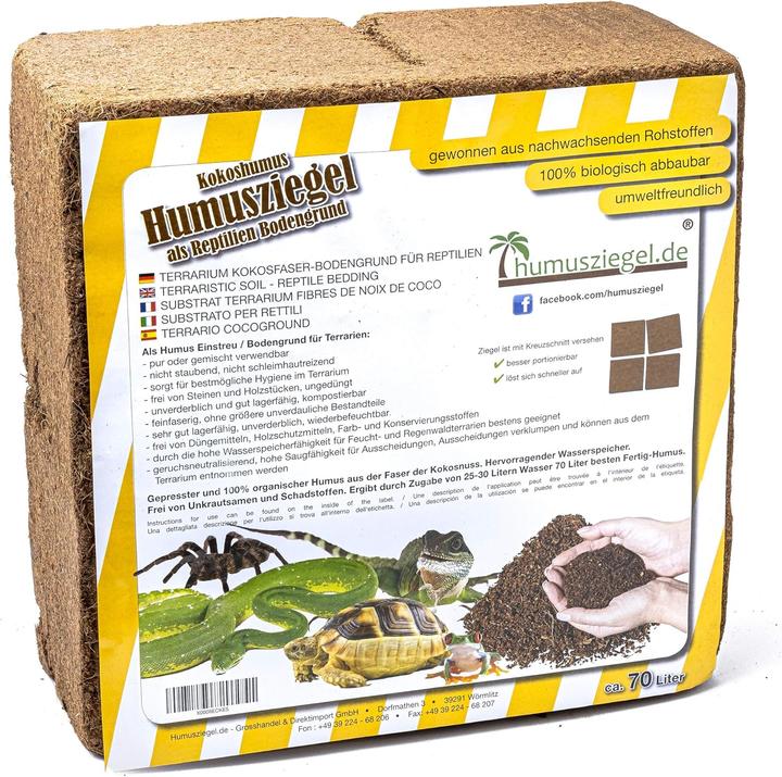 Image du produit Humusziegel Mousse de coco