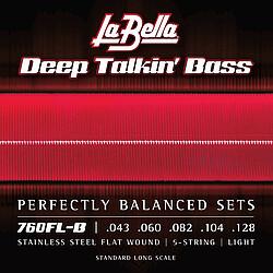 Image du produit La Bella 760FLB Flatwound 5-Str 043/128 (5 x, 128")
