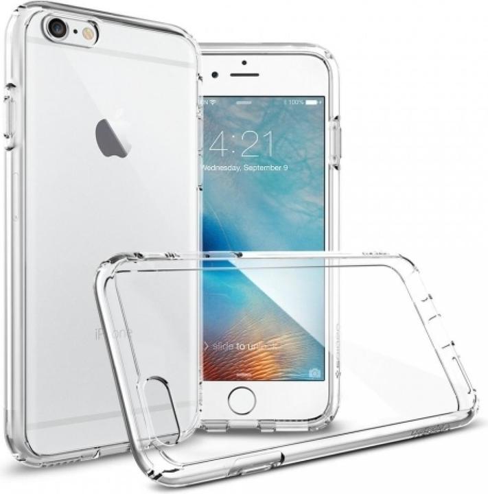 Produktbild Screenguard Apple iPhone 6S Plus Crystal Clear Anti-Shock Gummi Hülle (Apple iPhone 6s Plus)