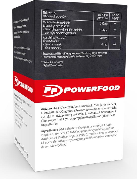 Actual product image PowerFood One Opc (120 Piece, Capsules, 585 g)