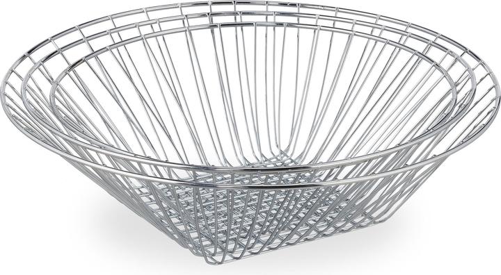 Immagine prodotto Relaxdays Portafrutta da appendere a 3 ripiani (28 x 28 x 73 cm)