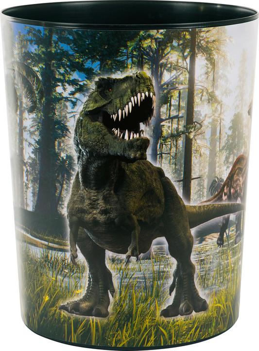 Goldbuch Poubelle T-Rex 10 l, noire Bleu Rose (10 l)