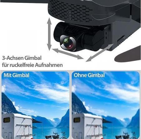 Image du produit Simulus Drone GPS pliable, caméra 4K (25 min, 573 g, 8.29 Mpx)