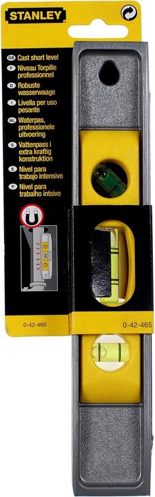Actual product image Stanley Torpedo spirit level (23 cm)