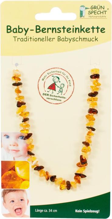 Produktbild Grünspecht Baby Bernsteinkette