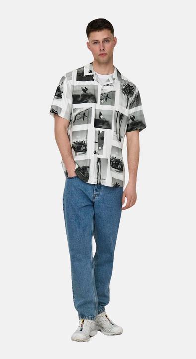 Produktbild Only & Sons Normal geschnitten Hemdkragen Hemd Hemd (XL)