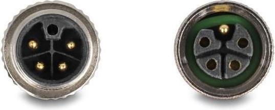 Produktbild Delock M12 Kabel L-kodiert 5 Pin Stecker zu Buchse PUR schle