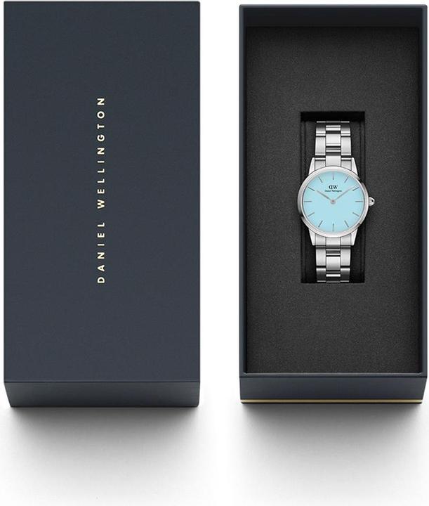 Immagine prodotto Daniel Wellington Iconic Link Capri Silver (32 mm) (Orologio da polso analogico, 32 mm)