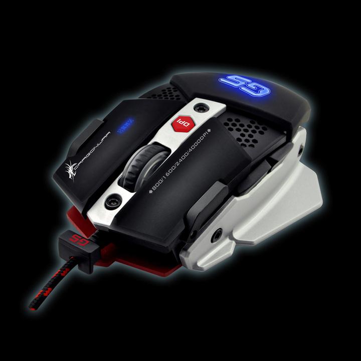 Actual product image Dragon War G5 Warlord Gaming Mouse incl. Mousepad (Cable)
