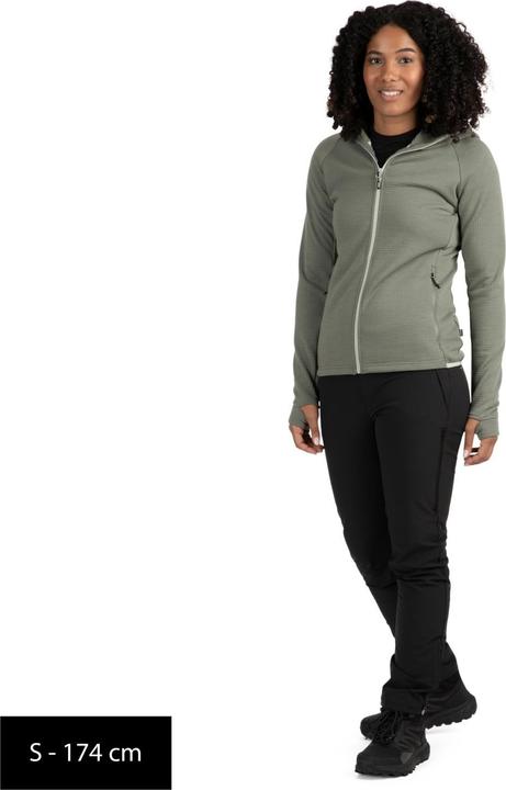 Actual product image Stoic Women's MerinoGrid285 NorrdalSt. Zip Hoody (XL)