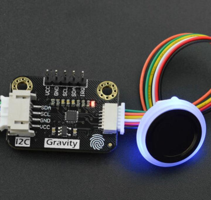 Produktbild DFRobot Gravity Kapazitiver Fingerabdrucksensor mit LED-Beleuchtung